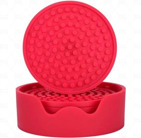 img 4 attached to 🛋️ Veotore Silicone Furniture Coasters: Enhanced Furniture Protection