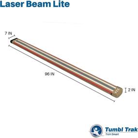 img 3 attached to 🤸 Gymnastics Low Balance Training Beam - Tumbl Trak 8 Ft Laser Beam Featuring Solid Wood Core