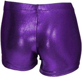 img 3 attached to Aosva Sparkle Tumbling Athletic Gymnastics Girls' Clothing and Active