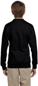 img 1 attached to 👕 Кофта Hanes EcoSmart Crewneck - Одежда ComfortBlend для мальчиков для активного образа жизни