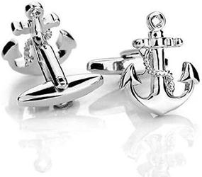 img 1 attached to Anchor Nautical Captain Cufflinks Cleaner