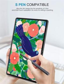 img 2 attached to Samsung Galaxy Tab S6 Lite 10.4 Inch (2020) Пленка защитного экрана 📱, имитирующая бумагу, совместимая с S Pen - Пишите, словно на бумаге.