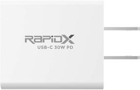 img 4 attached to ⚡️ White RapidX Mini PD 30W USB Type-C PD Wall Adapter - Enhanced SEO