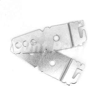 img 3 attached to 🔧 2-Pack Undercounter Mounting Brackets 8269145 for Kenmore Whirlpool KitchenAid Dishwasher - Exact Fit Replacement Parts, Replacing 8269145 WP8269145VP