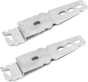 img 4 attached to 🔧 2-Pack Undercounter Mounting Brackets 8269145 for Kenmore Whirlpool KitchenAid Dishwasher - Exact Fit Replacement Parts, Replacing 8269145 WP8269145VP