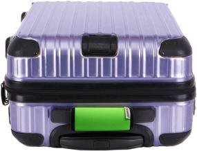 img 1 attached to Careteilly Neoprene Luggage Fluorescent Identifiers Travel Accessories and Luggage Tags & Handle Wraps