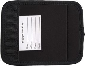 img 2 attached to Careteilly Neoprene Luggage Fluorescent Identifiers Travel Accessories and Luggage Tags & Handle Wraps