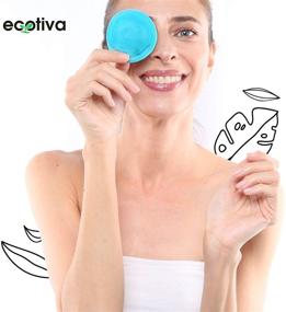 img 3 attached to 🌿 Ecotiva Reusable Cotton Pads: Esthetician Recommended Makeup Remover Cloth