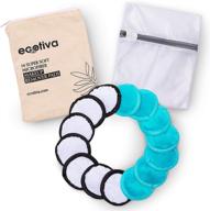 🌿 ecotiva reusable cotton pads: esthetician recommended makeup remover cloth logo