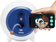 🐾 monitor, treat, and interact: wifi hd pet camera & treat dispenser with 2-way audio & night vision - perfect for dogs and cats! logo