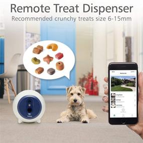 img 3 attached to 🐾 Monitor, Treat, and Interact: WiFi HD Pet Camera & Treat Dispenser with 2-Way Audio & Night Vision - Perfect for Dogs and Cats!