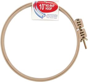 img 1 attached to 🧵 Enhance Your Stitching Experience with the Morgan Products 10-Inch Plastic No-Slip Hoop