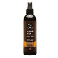 🌿 hemp seed body mist - 8 fl oz - hydrating, energizing & safeguarding skin - enriched with hemp seed oil, chamomile & aloe vera - vegan-friendly, cruelty-free logo