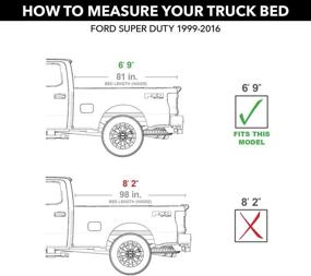 img 3 attached to 🔒 Тент-крышка с жестким свертыванием TruXedo Sentry | Подходит для Ford F-250/350/450 Super Duty с кузовом 2008-2016, длиной 6' 10" (81,8") - 1569101.
