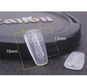 img 1 attached to Eyeglasses Silicone Nosepads Nosepiece Sunglasses Vision Care