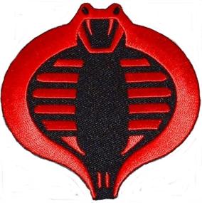 img 1 attached to G I Cobra Black Embroidered PATCH