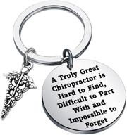 💆 feelmem chiropractor gift: massage therapist graduation jewelry for chiropractic professionals logo