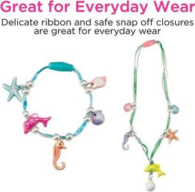 img 1 attached to 🧜 Explore the Ocean with Creativity Kids Mermaid Jewelry Beginners