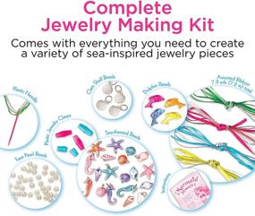 img 2 attached to 🧜 Explore the Ocean with Creativity Kids Mermaid Jewelry Beginners