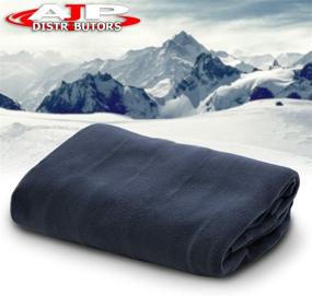 img 3 attached to 🔥 Stay Warm during Travel with AJP Distributors 12V Car Truck Heated Blanket - Perfect for Road Trips, RVs, and Cold Weather!