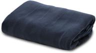 🔥 stay warm during travel with ajp distributors 12v car truck heated blanket - perfect for road trips, rvs, and cold weather! logo