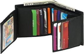 img 2 attached to Stylish Bullz Genuine Leather Credit Passcase: Sleek Design for Stylishly Organized Cards