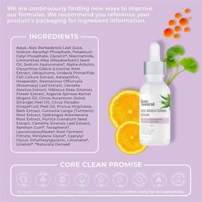 img 1 attached to 🍊 Advanced Vitamin C Face Serum by InstaNatural - Brightening Formula for Firming Wrinkles, Fine Lines - Dark Spot & Hyperpigmentation Treatment - With Hyaluronic Acid and Niacinamide - 1oz