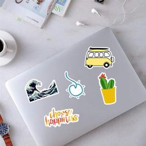 img 2 attached to SANXIA Stickers Aesthetic Waterproof Sticker