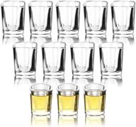 🥃 12-pack of heavy 2-ounce ruckae glasses for enhanced durability logo