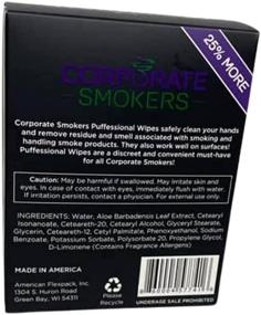 img 2 attached to Corporate Smokers Puffessional Wipes