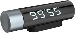 img 4 attached to 🕒 VOLUEX Digital Magnetic Kitchen Timer - Large LED Display for Cooking and Kids/Teachers - Countdown Timer with Magnet LCD