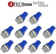 ⚡️ jtech 10x t5 5050 smd led blue instrument panel dashboard light bulbs 74 17 18 37 70 2721 logo