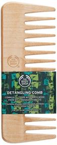 img 2 attached to 🎋 The Body Shop 1094667 Detangling Comb: Bamboo Comb for Smooth Hair, Lightweight Design, 5.5 inches Long, 0.001 Oz