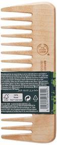 img 1 attached to 🎋 The Body Shop 1094667 Detangling Comb: Bamboo Comb for Smooth Hair, Lightweight Design, 5.5 inches Long, 0.001 Oz