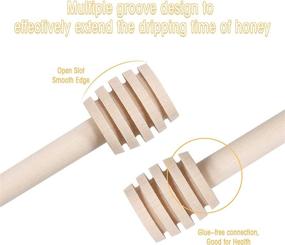 img 2 attached to Honeycomb Stirrer Dispense Drizzle Wedding Kitchen & Dining