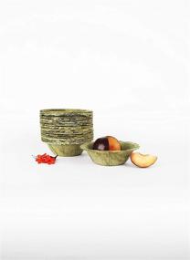 img 1 attached to 🌱 Foliumware: Eco-Friendly Compostable Biodegradable Disposable Bowls