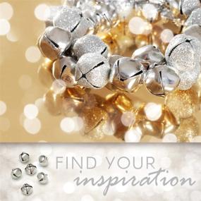 img 2 attached to 🔔 Silver 3/4-Inch Bells - Darice 1099-21, 30-Piece Set