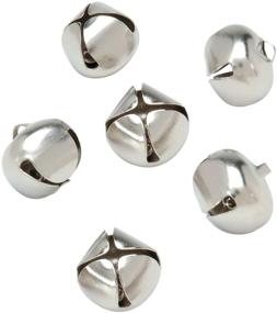 img 3 attached to 🔔 Silver 3/4-Inch Bells - Darice 1099-21, 30-Piece Set