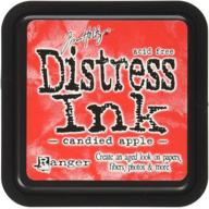 🍎 ranger tim43287 distress ink pad, candied apple: high-quality crafting ink for beautifully distressed effects logo