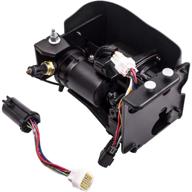 🚗 air ride suspension pump compressor with dryer for chevy avalanche, suburban 1500, tahoe, gmc yukon, cadillac escalade ext, esv (2001-2014), oem part 949-000 logo