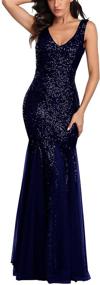 img 2 attached to ✨ Sparkle Vintage Evening Sleeveless Women's Clothing: ARFAR Dresses for Timeless Elegance