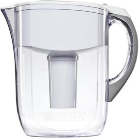 img 4 attached to Brita 10C WHT Pitcher: Clean Water Solution, Single Unit, White