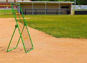 img 1 attached to 🏸 Improve Your Game with the Flair Sports Pitchback Rebound Net – Pro Heavy Duty Series!