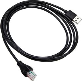 img 1 attached to 🔌 APC AP9827 940-0127B кабель USB длиной 6 футов с устройством для снятия напряжения для замены KonnectIT Smart UPS (KUPSUSB06SB)