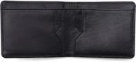 optimized men's minimalist leather bifold wallet for wallets, card cases & money organizers logo