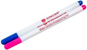 img 3 attached to 🖌️ Singer 04371 Fine Point Disappearing Fabric Marking Pen, Pink and Blue – 2-Pack: Fade-Out Precision for Sewing and Crafting!