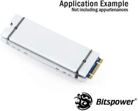 img 2 attached to 💪 Enhance Your M.2 SSD's Protection with Bitspower Armor Advanced Version, White