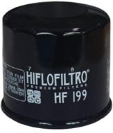 hiflofiltro hf199 premium oil filter logo