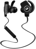 🎧 black monster isport superslim bluetooth wireless in-ear headphones: mh isrt wls ie bk bt ww model logo