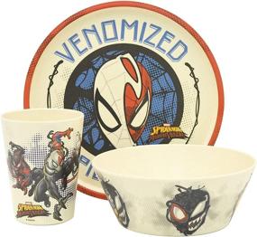 img 4 attached to 🕷️ Sustainable Zak Designs Spider Man Dinnerware: Enhance Mealtimes with Eco-friendly Style